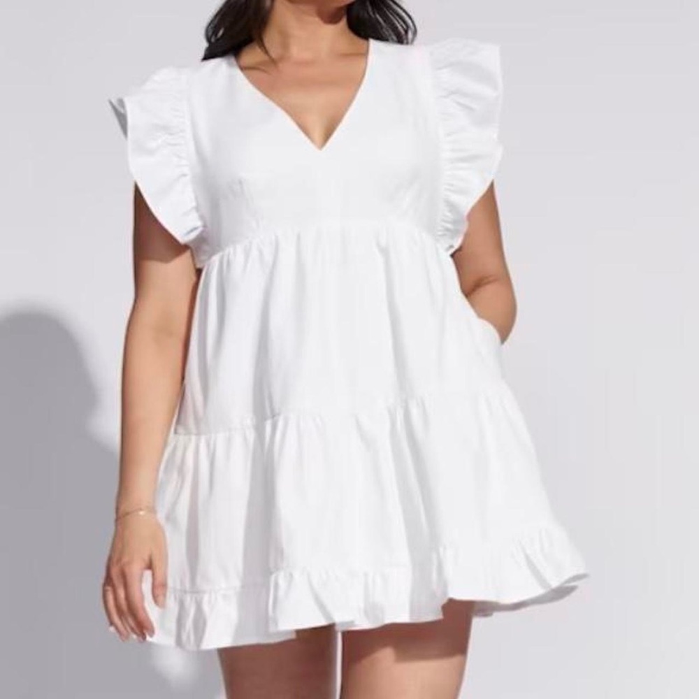 A&F Ruffle Sleeve Dress